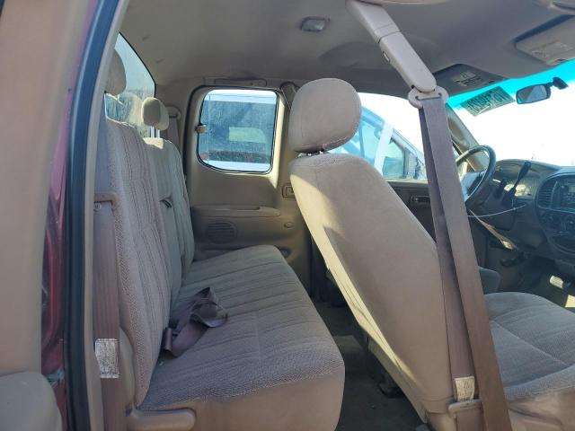5TBRN34101S200333 - 2001 TOYOTA TUNDRA ACCESS CAB SR5 BURGUNDY photo 10