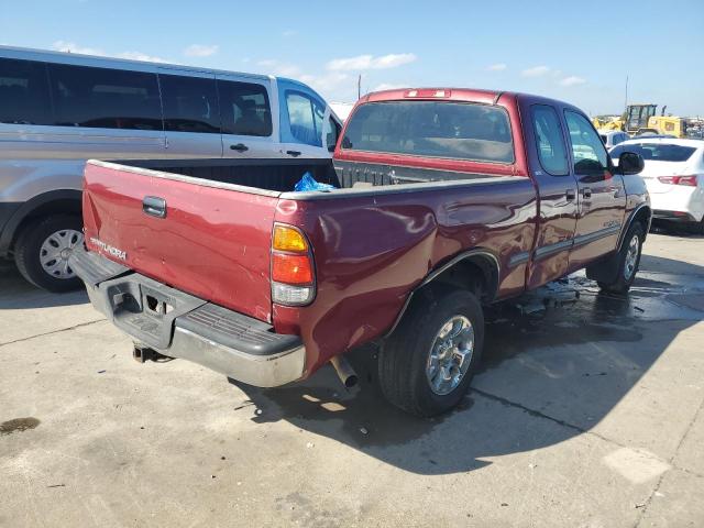 5TBRN34101S200333 - 2001 TOYOTA TUNDRA ACCESS CAB SR5 BURGUNDY photo 3