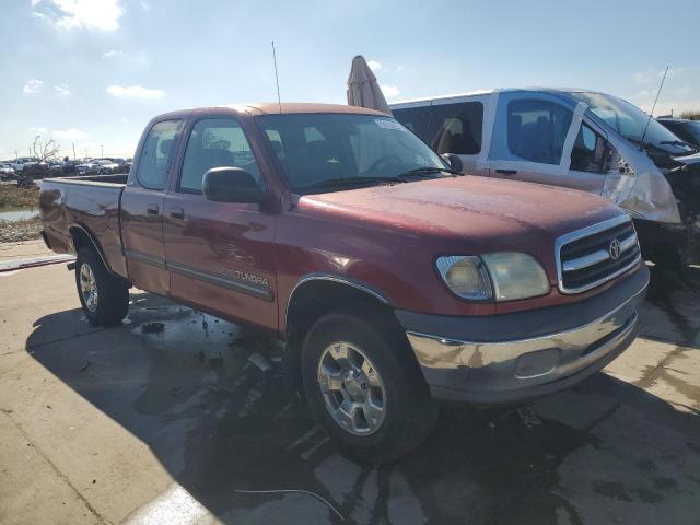 5TBRN34101S200333 - 2001 TOYOTA TUNDRA ACCESS CAB SR5 BURGUNDY photo 4