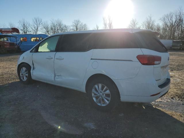 KNDMB5C11J6383166 - 2018 KIA SEDONA LX WHITE photo 2