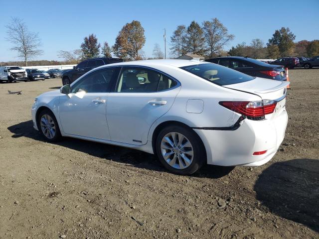 JTHBW1GG2F2094748 - 2015 LEXUS ES 300H WHITE photo 2