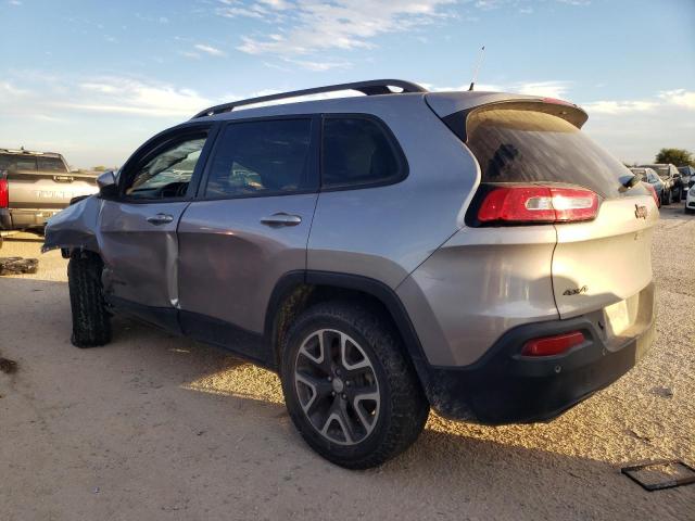 1C4PJMCS0GW309930 - 2016 JEEP CHEROKEE LATITUDE SILVER photo 2