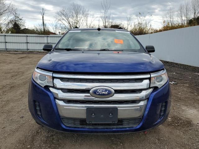 2FMDK3GC3EBB37013 - 2014 FORD EDGE SE BLUE photo 5