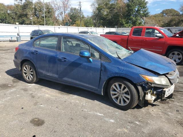 2HGFB2F82CH512518 - 2012 HONDA CIVIC EX BLUE photo 4