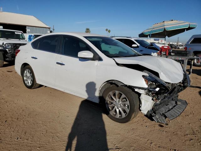 3N1AB7AP5JY291558 - 2018 NISSAN SENTRA S WHITE photo 4