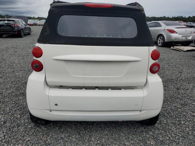 WMEEK31X28K139013 - 2008 SMART FORTWO PASSION WHITE photo 6