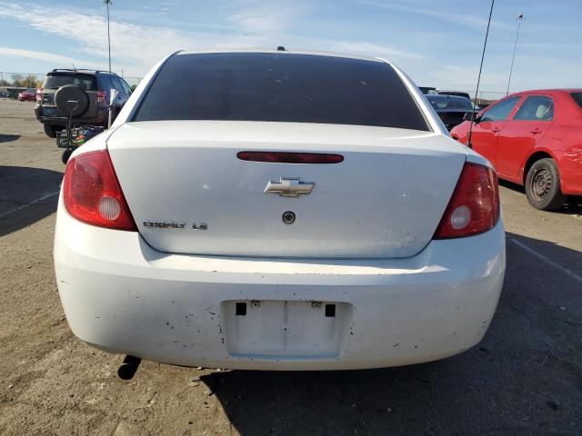 1G1AK58F887268116 - 2008 CHEVROLET COBALT LS WHITE photo 6