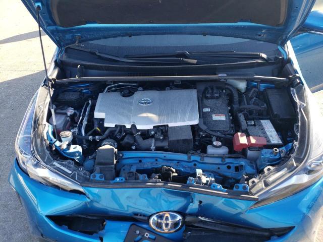 JTDL9MFU6N3034020 - 2022 TOYOTA PRIUS LE BLUE photo 11