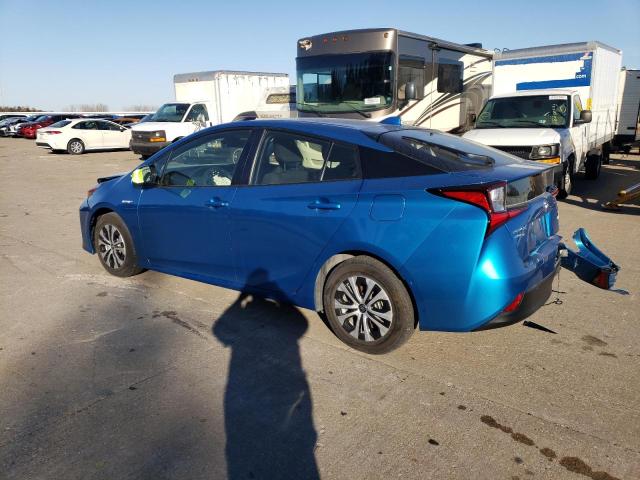 JTDL9MFU6N3034020 - 2022 TOYOTA PRIUS LE BLUE photo 2