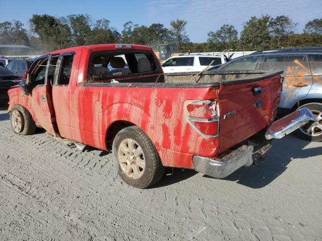 1FTFX1CT6DFA26526 - 2013 FORD F150 SUPER CAB RED photo 2