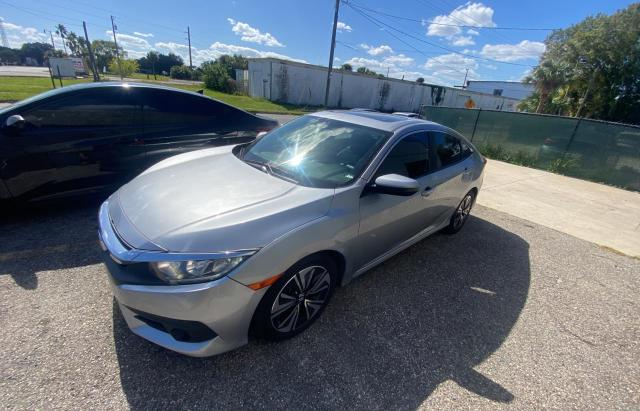 19XFC1F7XHE016821 - 2017 HONDA CIVIC EXL 银色 照片 2