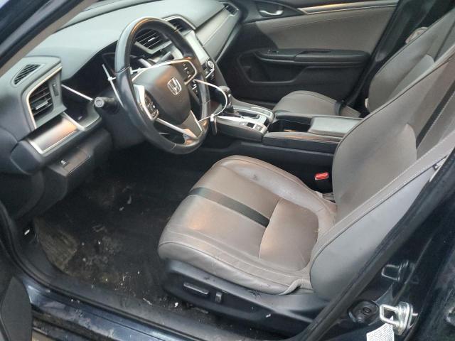 19XFC1F74GE003500 - 2016 HONDA CIVIC EXL BLUE photo 7