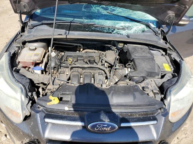 1FAHP3H26CL352692 - 2012 FORD FOCUS SEL GRAY photo 11