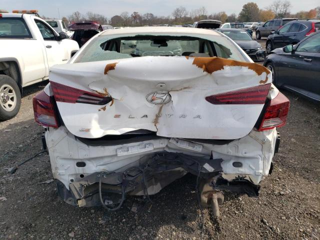 5NPD74LF7KH496442 - 2019 HYUNDAI ELANTRA SE WHITE photo 6