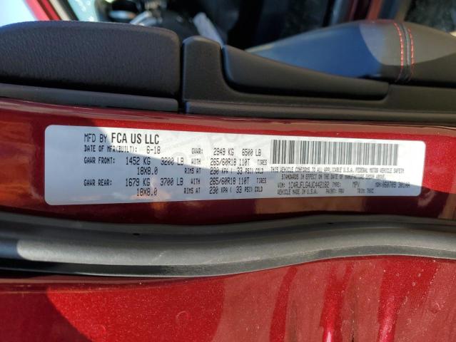 1C4RJFLG4JC442182 - 2018 JEEP GRAND CHER TRAILHAWK 栗色 照片 13