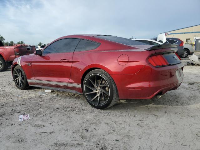 1FA6P8AM2H5276951 - 2017 FORD MUSTANG RED photo 2