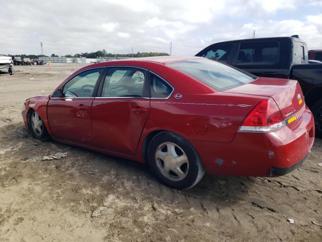 2G1WT55K281228972 - 2008 CHEVROLET IMPALA LT RED photo 2