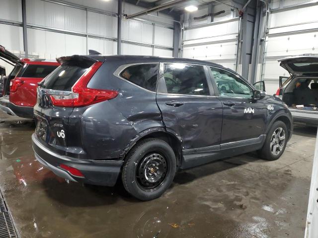 5J6RW2H58KL000809 - 2019 HONDA CR-V EX GRAY photo 3