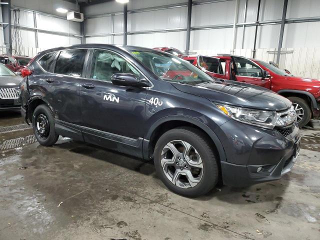 5J6RW2H58KL000809 - 2019 HONDA CR-V EX GRAY photo 4