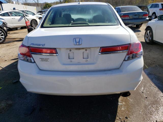 1HGCP2F89CA070503 - 2012 HONDA ACCORD EXL WHITE photo 6