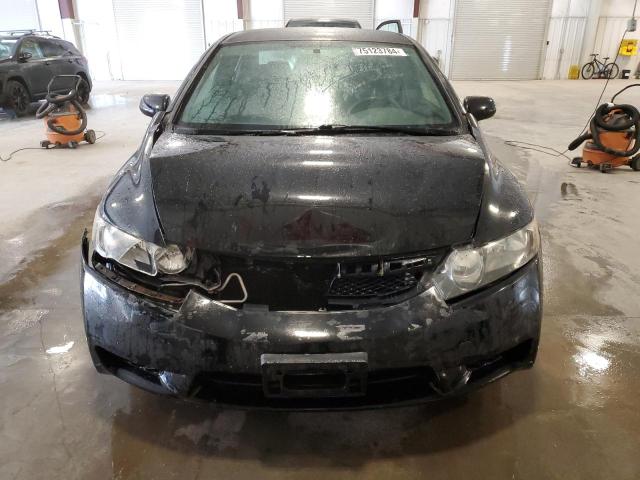 19XFA16549E051893 - 2009 HONDA CIVIC LX BLACK photo 5