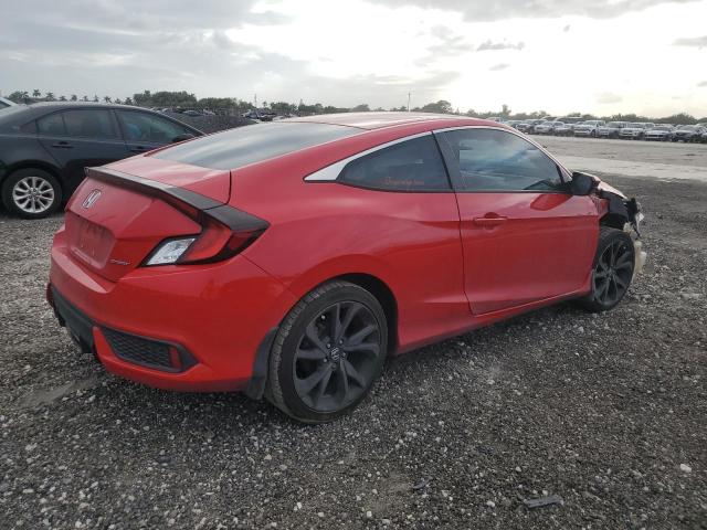 2HGFC4B85KH304047 - 2019 HONDA CIVIC SPORT 红色 照片 3