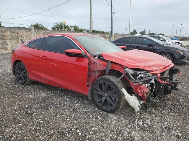 2HGFC4B85KH304047 - 2019 HONDA CIVIC SPORT 红色 照片 4