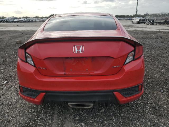 2HGFC4B85KH304047 - 2019 HONDA CIVIC SPORT 红色 照片 6