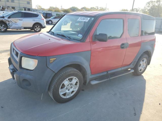 5J6YH18376L009764 - 2006 HONDA ELEMENT LX RED photo 1