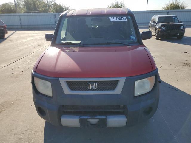 5J6YH18376L009764 - 2006 HONDA ELEMENT LX RED photo 5