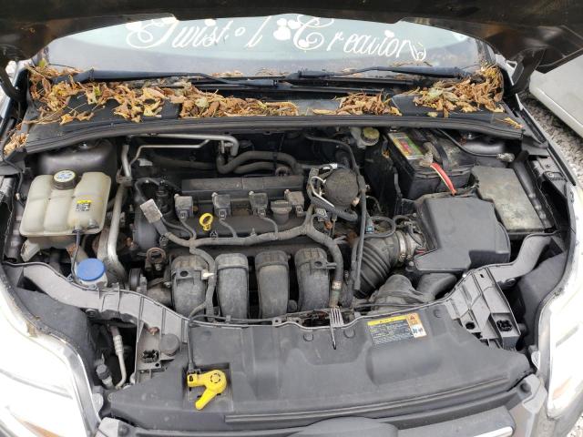 1FAHP3F20CL248377 - 2012 FORD FOCUS SE SILVER photo 11