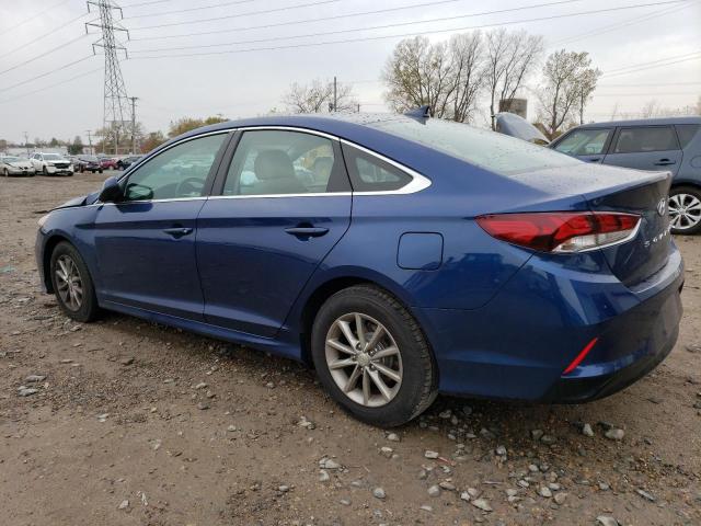 5NPE24AA7KH802890 - 2019 HYUNDAI SONATA ECO TURBO BLUE photo 2