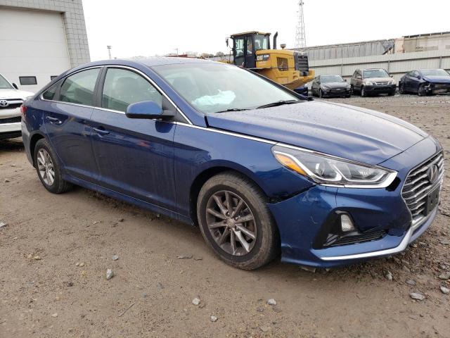 5NPE24AA7KH802890 - 2019 HYUNDAI SONATA ECO TURBO BLUE photo 4