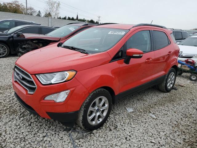 MAJ3S2GE2LC342627 - 2020 FORD ECOSPORT SE RED photo 1