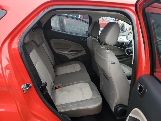 MAJ3S2GE2LC342627 - 2020 FORD ECOSPORT SE RED photo 10