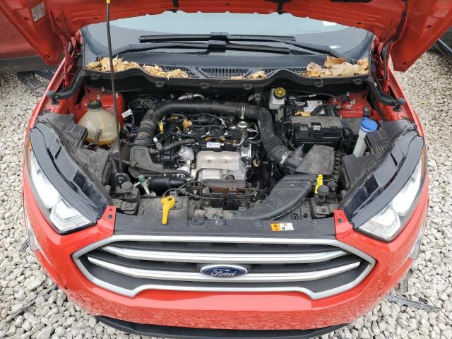 MAJ3S2GE2LC342627 - 2020 FORD ECOSPORT SE RED photo 11