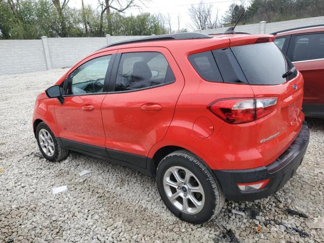 MAJ3S2GE2LC342627 - 2020 FORD ECOSPORT SE RED photo 2