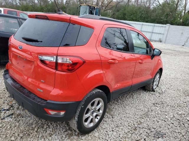 MAJ3S2GE2LC342627 - 2020 FORD ECOSPORT SE RED photo 3