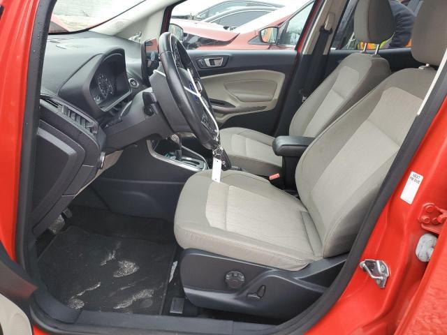 MAJ3S2GE2LC342627 - 2020 FORD ECOSPORT SE RED photo 7