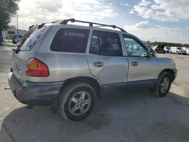 KM8SC73D52U296745 - 2002 HYUNDAI SANTA FE GLS SILVER photo 3