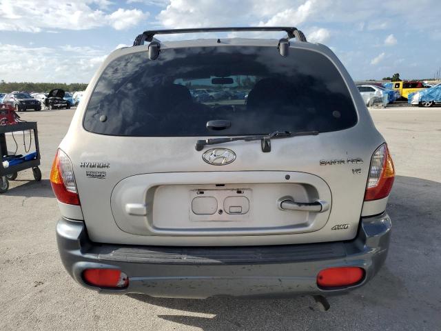 KM8SC73D52U296745 - 2002 HYUNDAI SANTA FE GLS SILVER photo 6