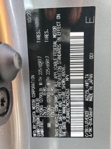 JTJDARDZ7M2244263 - 2021 LEXUS NX 300 BASE 灰色 照片 12