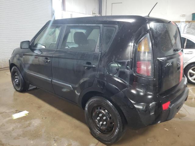 KNDJT2A15B7294889 - 2011 KIA SOUL BLACK photo 2