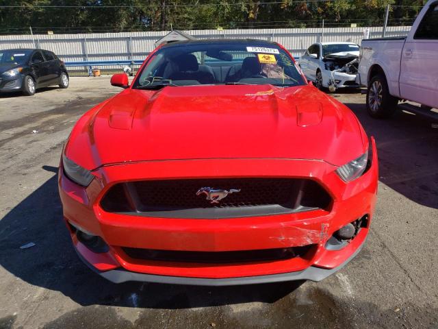 1FA6P8CF4G5321403 - 2016 FORD MUSTANG GT RED photo 5