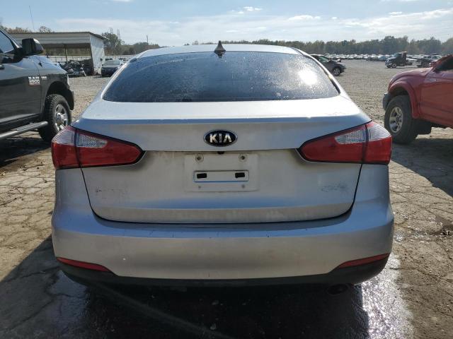 KNAFX4A81G5486989 - 2016 KIA FORTE EX SILVER photo 6