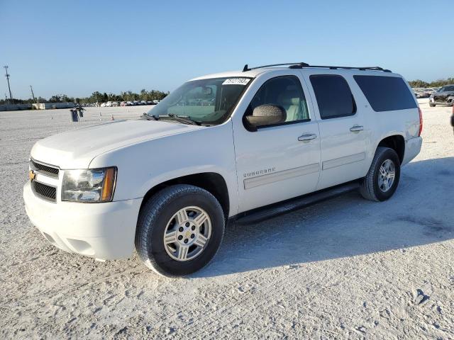 1GNSCJE01CR103076 - 2012 CHEVROLET SUBURBAN C1500 LT WHITE photo 1