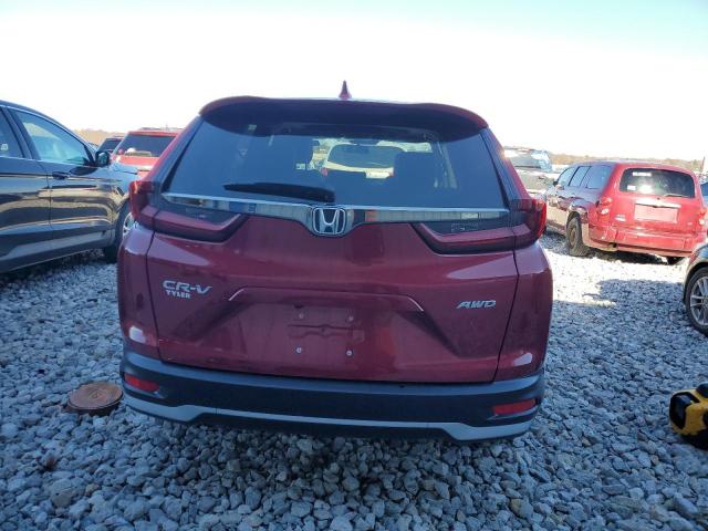 5J6RW2H55NL002344 - 2022 HONDA CR-V EX RED photo 6