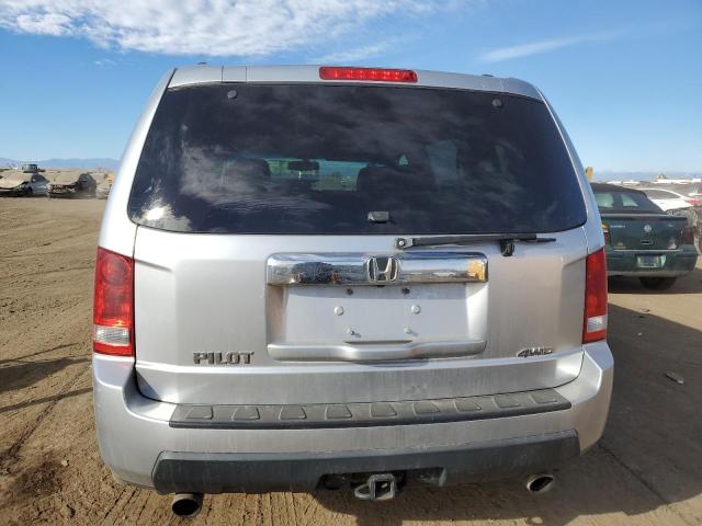 5FNYF4H63BB072106 - 2011 HONDA PILOT EXL SILVER photo 6