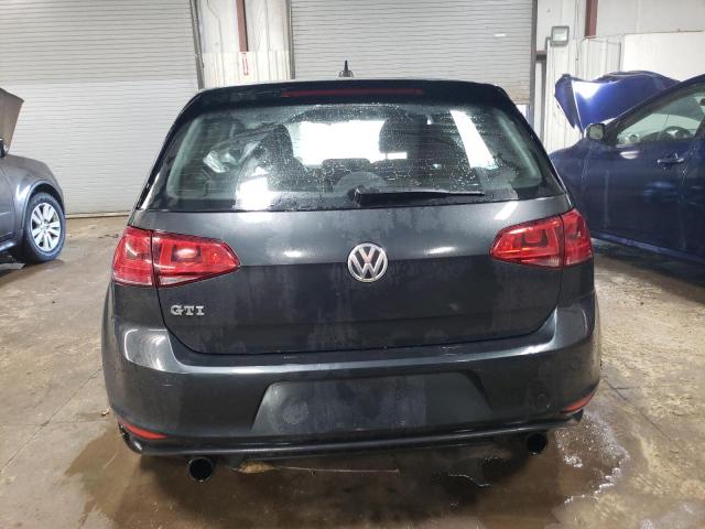 3VW4T7AU2HM009081 - 2017 VOLKSWAGEN GTI S GRAY photo 6