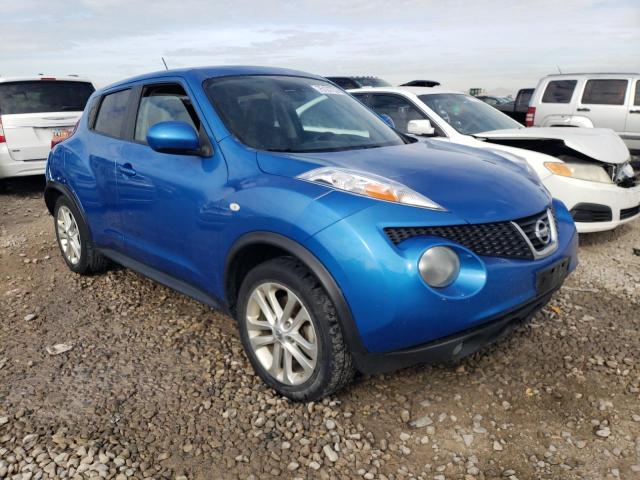 JN8AF5MV4CT115326 - 2012 NISSAN JUKE S BLUE photo 4